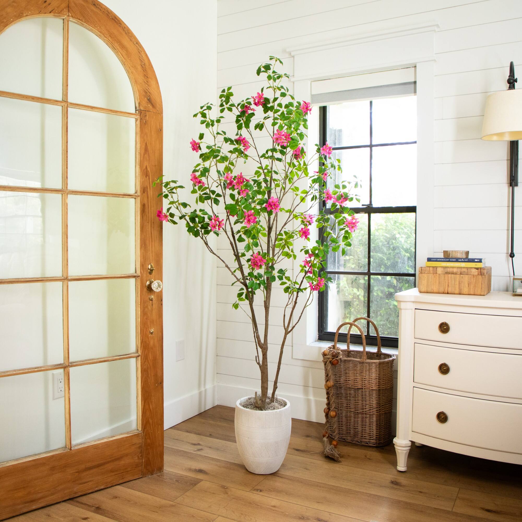 6ft. Artificial Dogwood Tree with Real Touch Leaves
